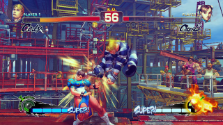 Illustration for article titled New Super Street Fighter IV Screens Take To Chun-Li's Face